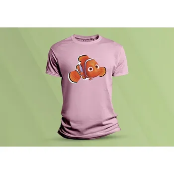 Chlapecké tričko Dětské bavlněné tričko Nemo 2. Růžová velikost 116