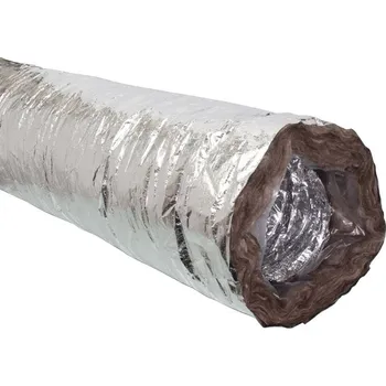 GAS Acoustic Ducting 125 mm ventilační potrubí odhlučněné, nedráždivé Velikost: box 10m