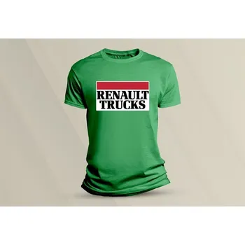 Dětské bavlněné tričko Renault Trucks 3. velikost 140 (9-11 let) Zelená