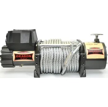 lanový naviják DRAGONWINCH Elektrický naviják DWT 18000 HD, 8,16 t, 24 V, Ocelové lano, Dragon Winch, Truck