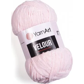 Galanterie YarnArt Velour příze velur: Velour 866 světle růžová +doprava zdarma při nákupu nad 1990 Kč+dárek zdarma
