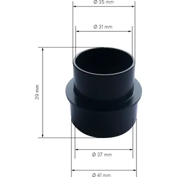 CG Air Systèmes Inc. CG Air Plastová redukce ke kompresorům 1,25" - 32mm - AD-1_1-4-M_X_32F