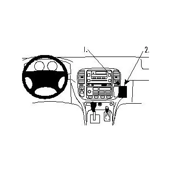 Brodit ProClip montážní konzole na palubní desku pro Lexus LX Series 99-02, 852664