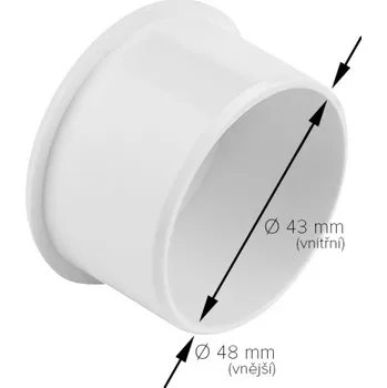 Canadian Spa International® Zátka plastová - 48 mm - ZAT48