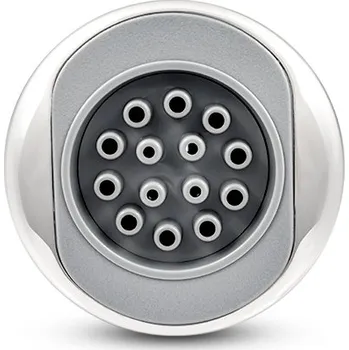 LVJ Phantom Multi-masážní Tryska nastavitelná 3,5", světle šedá/chrom - L-4474SGJ