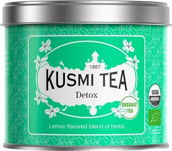 Čaj Kusmi Tea Detox zelený čaj s citronem BIO sypaný čaj 100 g