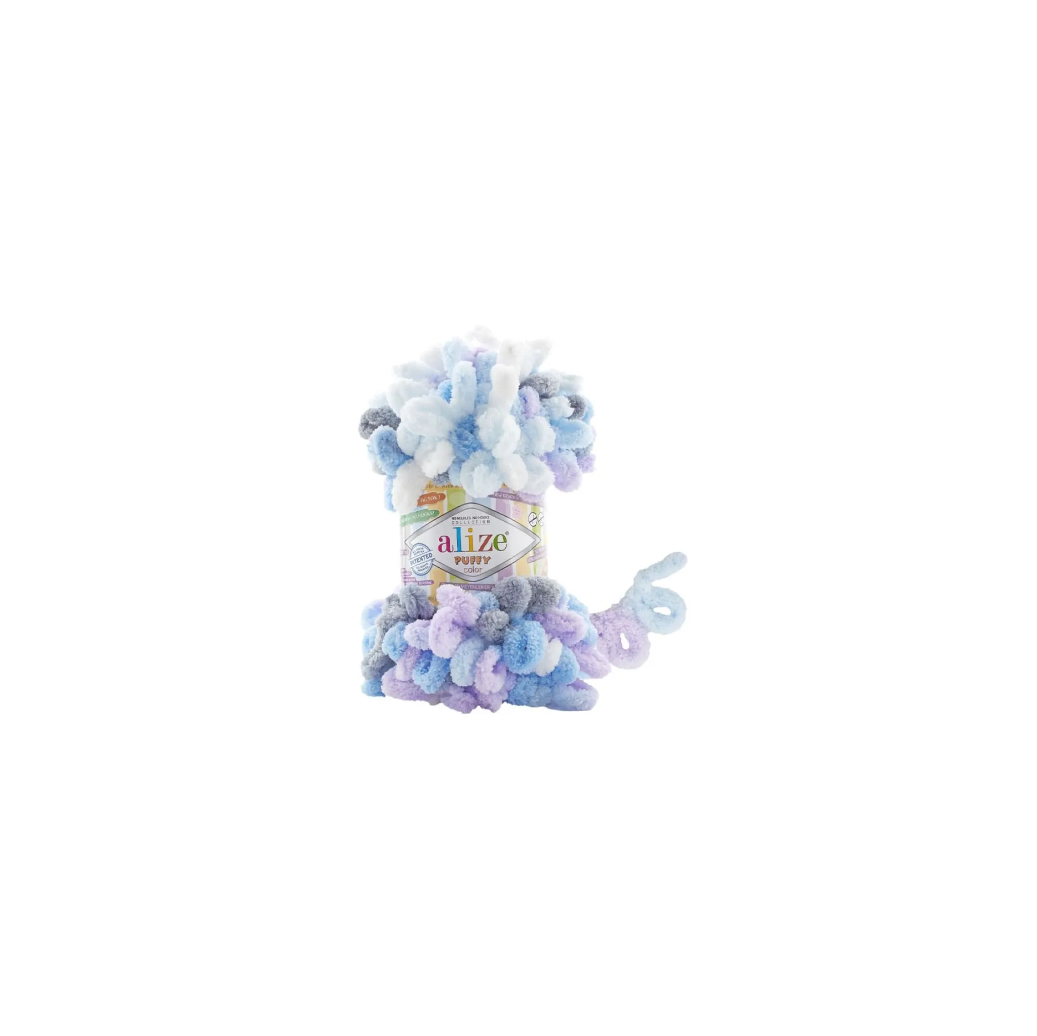 Fotografie 1 - Příze Alize Puffy Color 6524