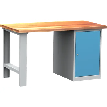 Dílenský stůl Montovaný dílenský pracovní stůl DPS104, šíře 1500 mm, slevy