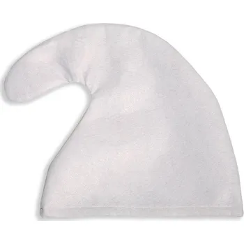 Karnevalový doplněk Čapka - Trpaslík - 56 cm Barva: Bílá