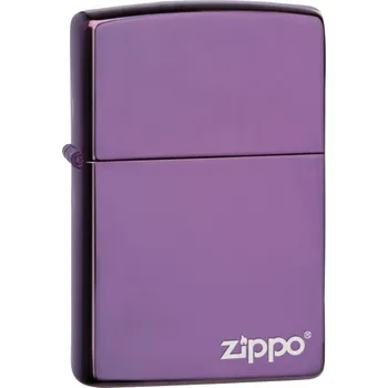26415 High Polish Purple Zippo Logo