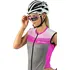 cyklistický dres Force Acceler Lady 9001321 šedý/růžový, XS
