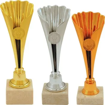 Pohár PE0022 Barva: zlato, Výška: 24,0 cm