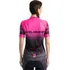 cyklistický dres CRUSSIS Cyklistický dres CSW-057 černý/růžový