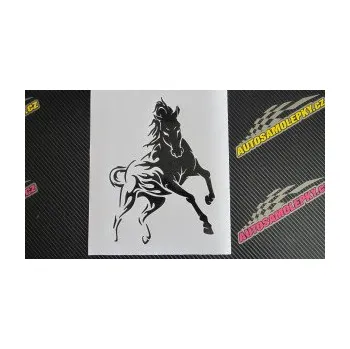 Samolepící dekorace SAMOLEPKA Kůň 079 pravá v plamenech (10 - červená) NA AUTO, NÁLEPKA, FÓLIE, POLEP, TUNING, VLASTNÍ TEXT, TISK, AUTOSAMOLEPKY.cz, POLEPY, OBRÁZEK, LOGO, SAMOLEPKY