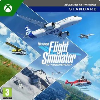 Počítačová hra Microsoft Flight Simulator: 40th Anniversary Standard Edition PC/Xbox Series digitální verze