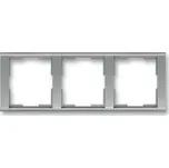 ABB TIME Rámeček trojnásobný, vodorovný, ocelová