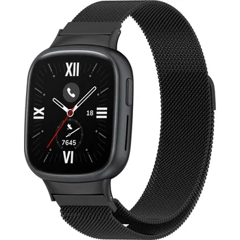 Ostatní příslušenství k chytrým hodinkám VSECHNONAMOBIL 67964 MILANESE Kovový řemínek pro Honor Watch 4 černý