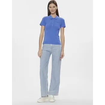 Tommy Hilfiger Polokošile Slim Mini Corp Logo Polo Ss WW0WW41032 Tmavomodrá Slim Fit L