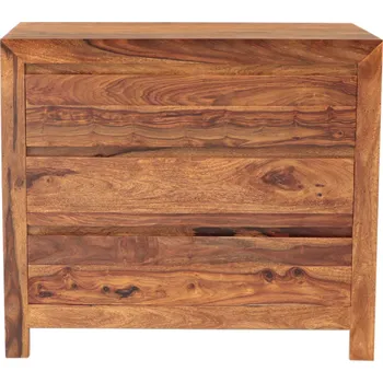 Knihovna AV interiery Komoda GANI KMR 90x45x80 z masivu palisandru Odstín palisandru: natural