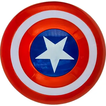 Karnevalový doplněk Štít Kapitána Ameriky se zvuky a světly 32 cm