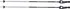 Sjezdová hůlka Blizzard Allmountain Ski Poles stříbrné/černé 2023/24 135 cm
