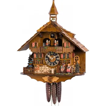 Hodiny Hőnes 638T Kukačky Hőnes jednodenní, hrací, s tanečníky