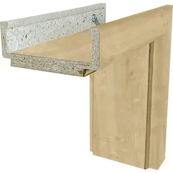Zárubeň Obložková zárubeň Solodoor 70 P šířka 120 mm dub natur