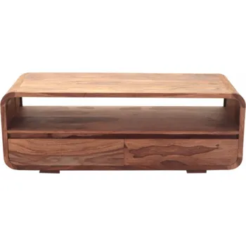 Obývací stěna AV interiery TV komoda TV 1, indický stylový nábytek z masivu Odstín palisandru: světle medová