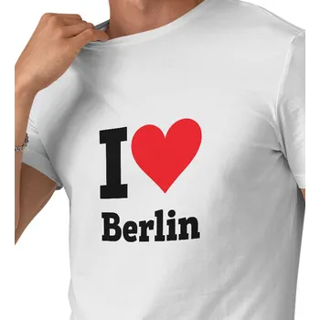 Pánské tričko Pánské triko - I love Berlin 4XL