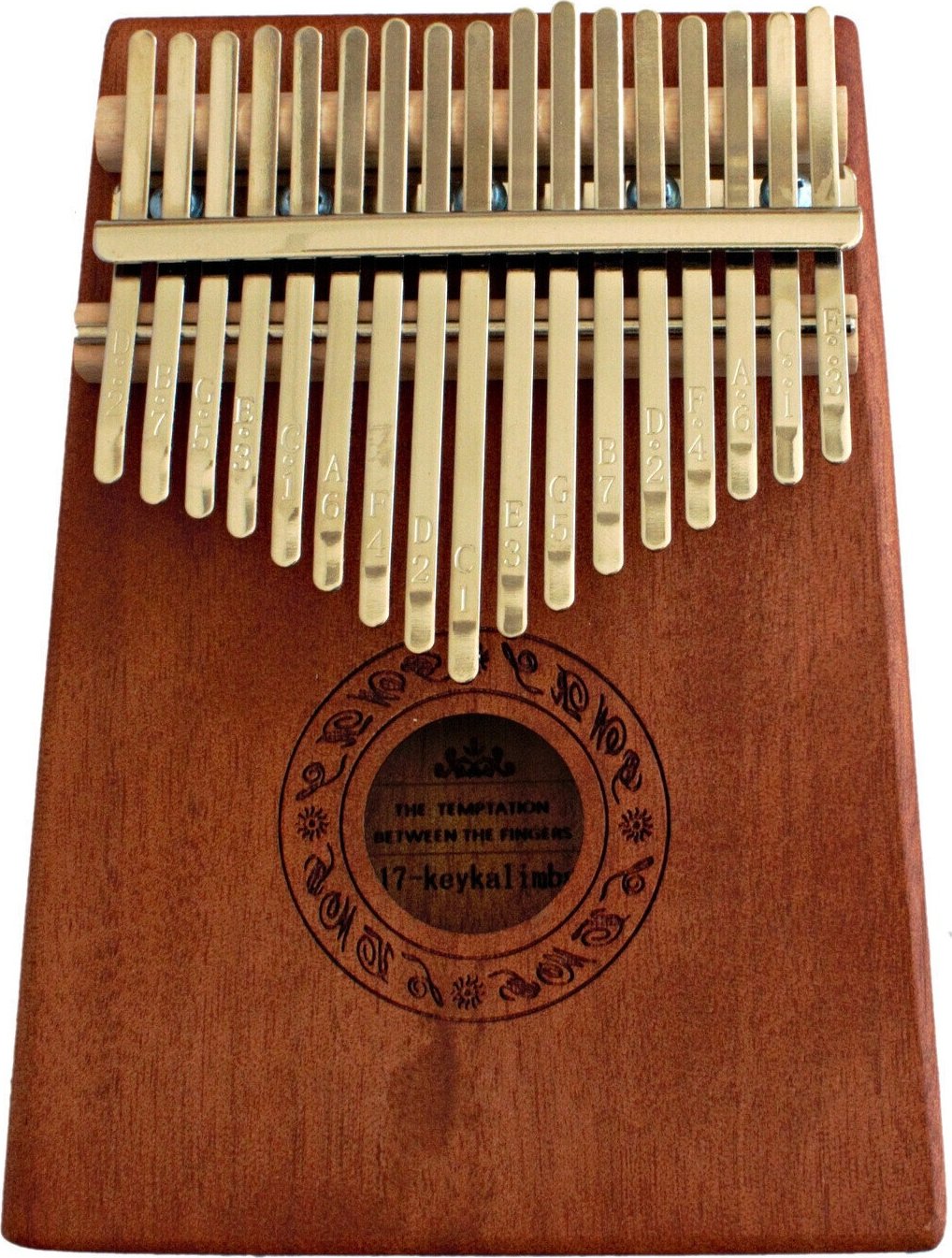 Pasadena 17-Tone Brown Kalimba