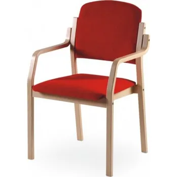 Jídelní židle Stohovatelná židle IMPULS typ B pro veřejné prostory a pečovatelství, český výrobek