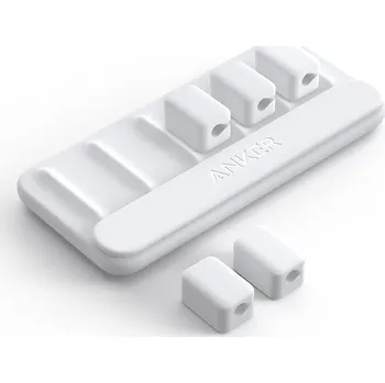 Organizér kabelů Anker - magnetický organizér kabelů - bílý, černý a modrý Barva: Bílá