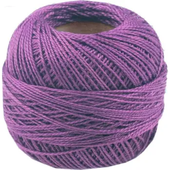 Příze Vyšívací příze Perlovka Niťárna 1 kus - 4442 fialová