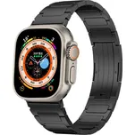 eses Titanový segmentový řemínek pro Apple Watch - Černý 42mm, 44mm, 45mm, 49mm