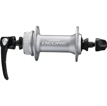 Náboj kola Náboj Shimano Deore HB-M6000 přední 100 mm 36 děr CL stříbrná