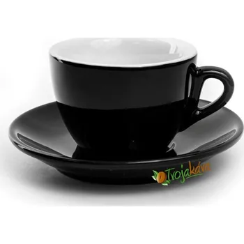 Rosa šálek cappuccino černý 160 ml