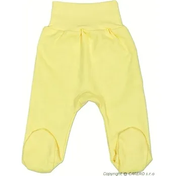 Dupačky Polodupačky kojenecké bavlna - NEW BABY žluté - vel.50
