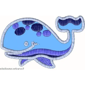 Nášivka Nášivka - nášivky -nažehlovačka galanterie velryba