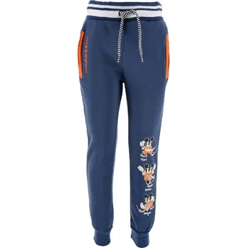Disney Mickey Mouse - modré chlapecké tepláky Velikost: 98