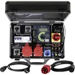 Gossen Metrawatt M 700 K sada přístrojových testerů , sada instalačních testerů , Norma VDE 0701-0702, 0104, M 700 K, EN a DE menu