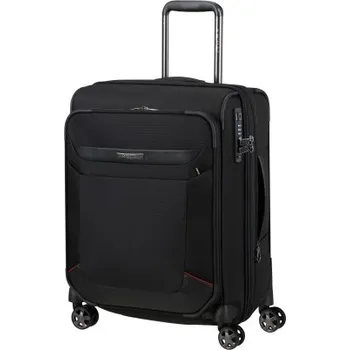 SAMSONITE Kufr PRO-DLX 6 Expander USB 55/20 Cabin Spinner Black (148135/1041)