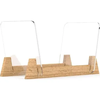 Glorious Record Stand 75 36 x 20 x 14,5 cm přírodní