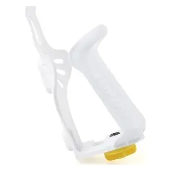 Košík na láhev Nastavitelný držák na láhev na kolo | plastový držák na flašku na kolo - Bílý