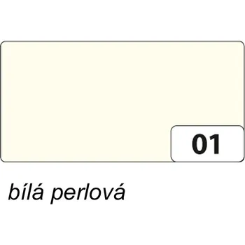 Umělecký papír Folia - Max Bringmann Barevný papír - jednotlivé barvy - 130 g/m2, A4 Barva: bílá perlová