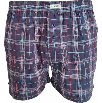 Trenýrky Andrie PS 5806 modré pánské trenýrky Barva: modrá tmavá, Velikost: 3XL