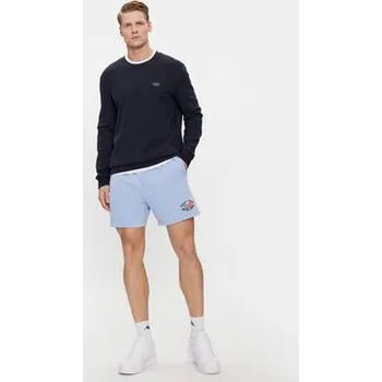 Pánské kraťasy Tommy Jeans Sportovní kraťasy Tjm Arch Graphic Beach Short Ext DM0DM19167 Modrá Regular Fit XXXL