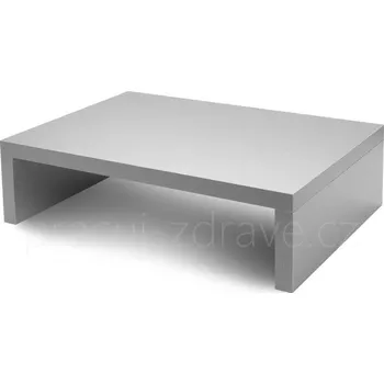 Podstavec pod monitor Podstavec pod monitor A4+ Silver Platinum - stříbrný Výška podstavce pod monitor: výška 10 cm 4 velikosti 5,10,15 a 20 cm