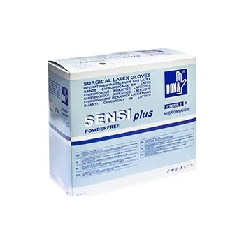 Vyšetřovací rukavice Vulkan Chirurgické rukavice DONA SENSI-plus sterilní bezprašné 7,5