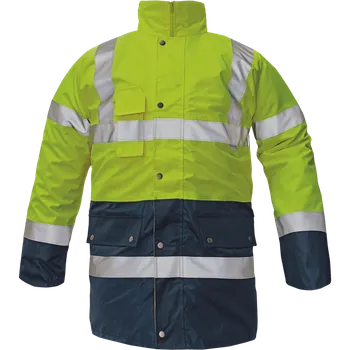 pracovní bunda CERVA GROUP Bunda BI ROAD, různé barvy Velikost L žlutá/navy