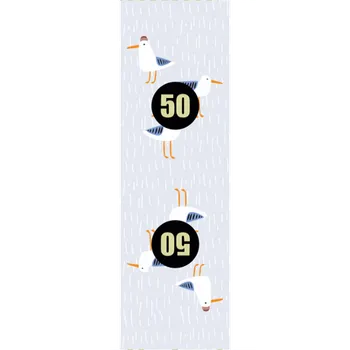 Velikostní štítek na oblečení set 10ks - Raceky 50